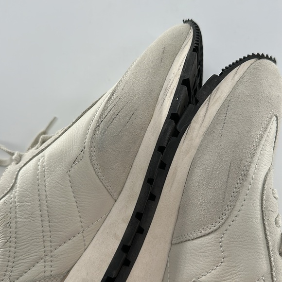 Kolo Retro Runner Suede Leather Sneakers In Cloud - Picture 7 of 10